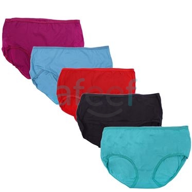Picture of Women's Underwear Free Size Set of 5 Pieces (Full Coverage)-Extra Soft