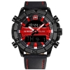 Picture of Naviforce nf-9114 Black Red Analog Watch for Men