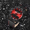 Picture of Naviforce nf-9114 Black Red Analog Watch for Men