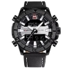 Picture of Naviforce nf-9114 Black White Analog Watch for Men