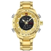Picture of Naviforce nf-9093 Metal Gold  Analog Watch for Men