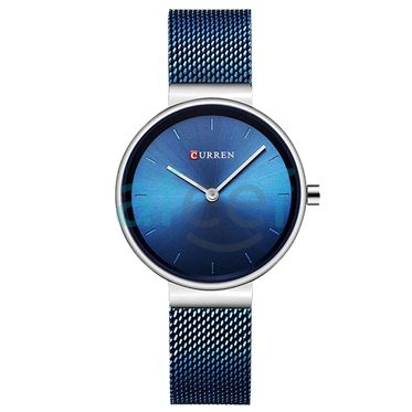 Picture of Curren cr-9016 Blue Silver Analog Watch for Women