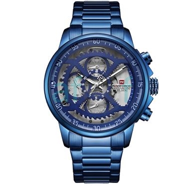 Picture of Naviforce nf-9150 Metal Blue Analog Watch for Men