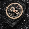Picture of Naviforce nf-9119 Metal Black Copper Analog Watch for Men