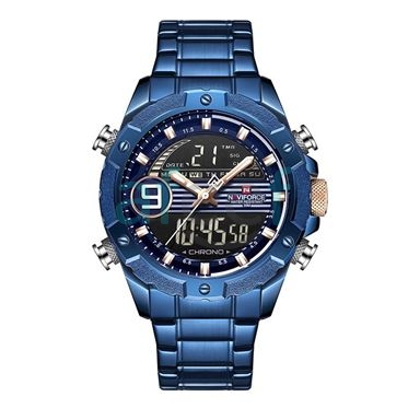 Picture of Naviforce nf-9146 Metal Blue Analog Watch for Men