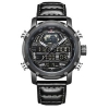 Picture of Naviforce nf-9160 Leather grey Analog Watch for Men