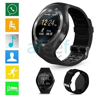Picture of Y1 SmartWatch Touch Screen Support Micro SIM Card with Bluetooth