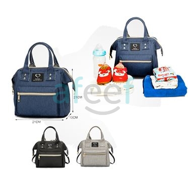 Picture of Mini Diaper Bag for Moms with Removable Shoulder Strap (LMP383)