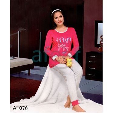 Picture of Night-wear full sleeves For Women 076