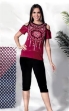 Picture of Top and Bermuda Shorts Nightwear (02694)