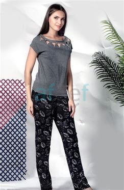 Picture of Women NIghtwear Top and Bottom Set (04669)