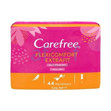 Picture of Carefree flexi comfort extrafit pantyliners pack of 44