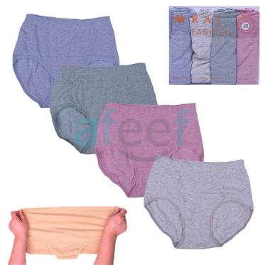 Picture of Raj Fashion Stretchable Panty  Free Size Set of 4 (Style 38-2)