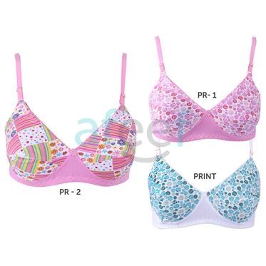 Picture of Raj Fashion Teenager Bra Regular Non-Padded Non-Wired (IND-512)