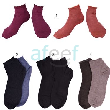Picture of Soft Women Ankle Socks Set of 2 pair (2960)