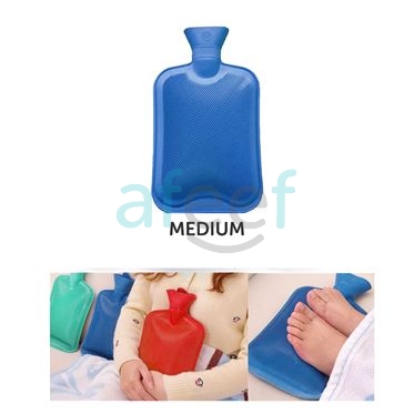 Picture of Rubber Hot/Cold Water Bag Medium 1 liter (Assorted Colors) LMP12