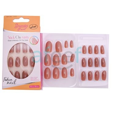 Picture of Artificial Stick On Nails Pack of 24 (105)