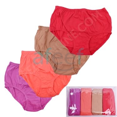Picture of Women's Panty (Briefs) Set of 4 pcs (Style - opera)