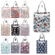 Picture of Women Floral Design Shopper Bag Large (SH45)