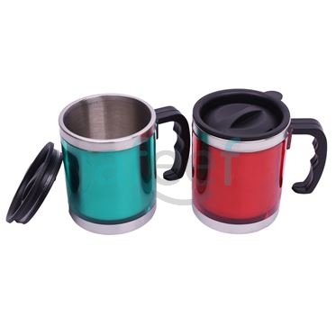 Picture of Travel Mug Flask Assorted Colors (LMP263) 