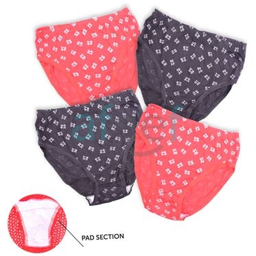 Afeef Online. Women's Underwear Boxer Free Size Cotton per Piece (Style14)