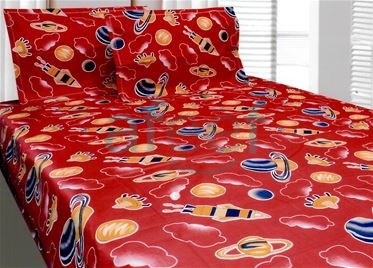 Picture of Single Cotton Bed sheet (SB03)