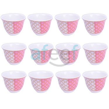 Picture of Arabic Porcelain Coffee Cup Set of 12 pcs (LMP45)
