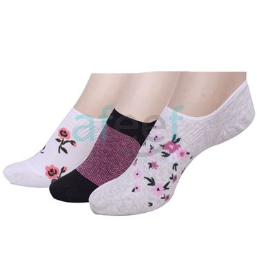 Picture of Women Extra Low Cut Socks Set of 3 Pair (K20718)