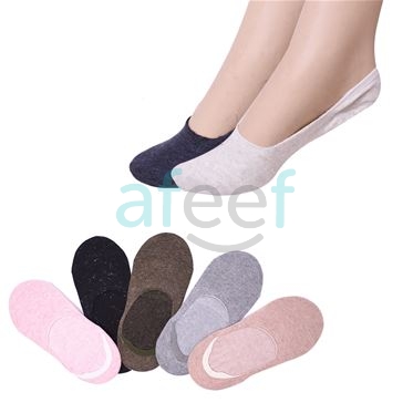 Picture of Women No Show Socks Set of 2 Pairs Assorted Colors (2351)