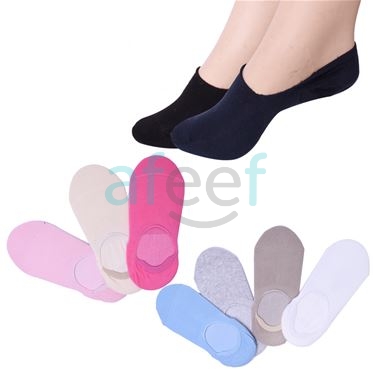 Picture of Women No Show Socks Set of 2 Pairs Assorted Colors (2352)