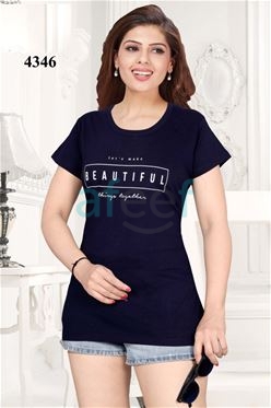 Picture of Women Cotton T-shirt (4346)