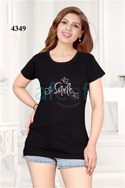 Picture of Women Cotton T-shirt (4349)