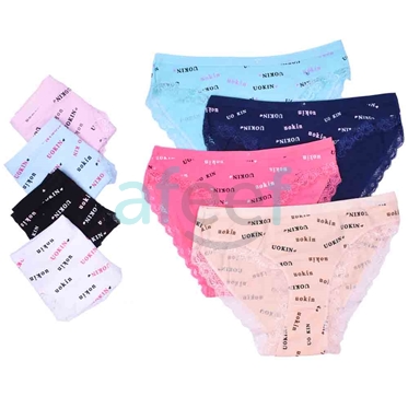 Picture of Fashionable Lace Panty   Assorted Colors (T3707)
