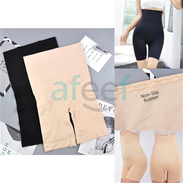 Picture of Elastic High Waist Shorts  With Non-Slip Rubber (5011)