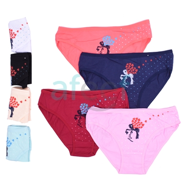 Picture of Fashionable Panty Assorted Colors (A6302)