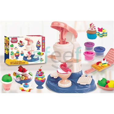 Picture of Magic Dough Color Mud Play Set Ice-cream Machine (LMP220)