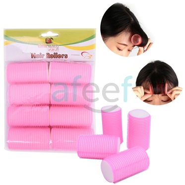 Picture of Hair Styling Sponge Roller Set of 8 pcs Curlers Medium (HR16)