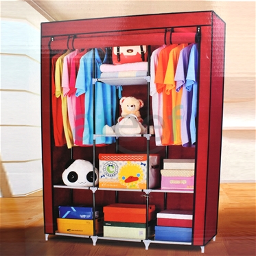 Picture of Foldable Wardrobe 130x45x170 cm Assorted Colors  (28130)