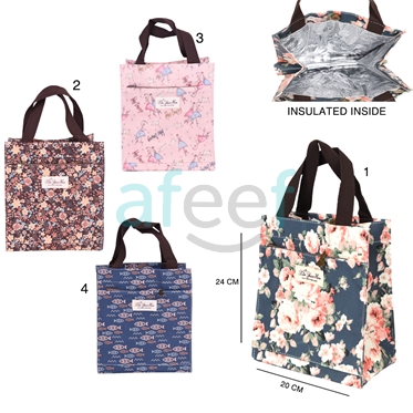 Picture of Floral Insulated Shopper/Lunch Bag Small (8230)