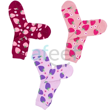 Picture of Winter Thick Socks Set of 3 pieces Assorted Colors (WTS28)
