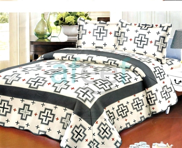 Picture of Stylish King Size Printed Bed Spread ( YC-030)