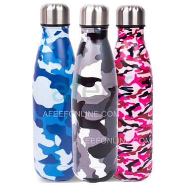 Picture of Double Wall Matte Camouflage Paint Vacuum Insulated Thermos 500ml (LMP551)