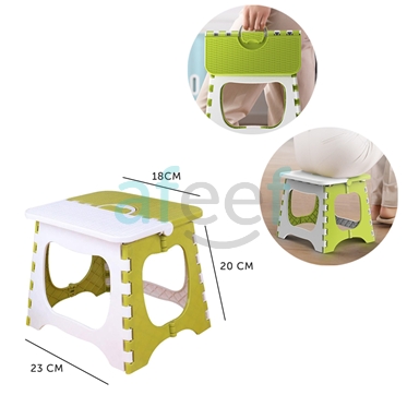Picture of Folding Step Stool Small Assorted Colors (LMP573)