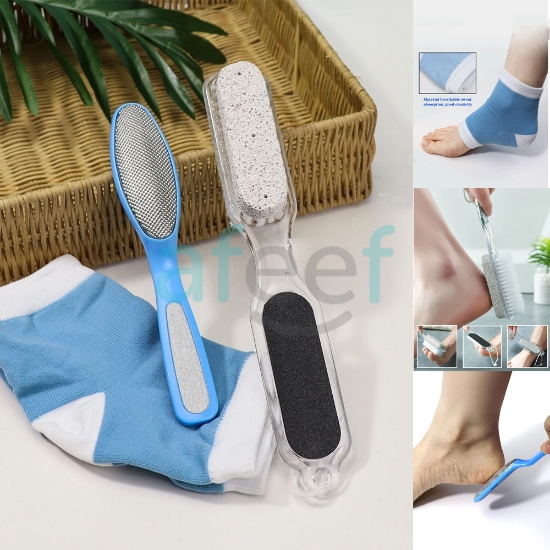 Picture of Dual Size Foot File + Socks Set of 3 pcs (LMP582)