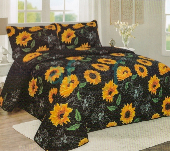 Picture of Stylish Double bed Printed Bed Spread ( 2022-3) 