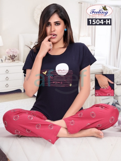 Picture of Night-Wear/Pyjama For Women (1504-H) 