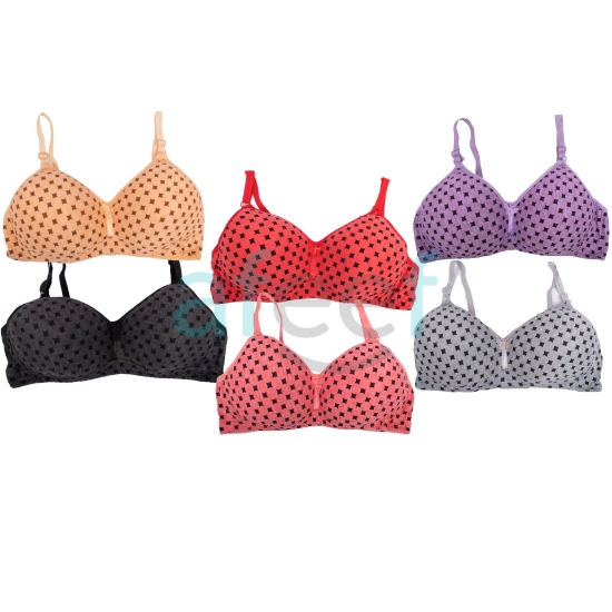 Picture of Soft Padded Bra Assorted Colors 2869