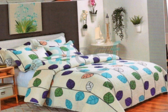Picture of Stylish Single Bed Printed Bed Spread (single 2022-1) 