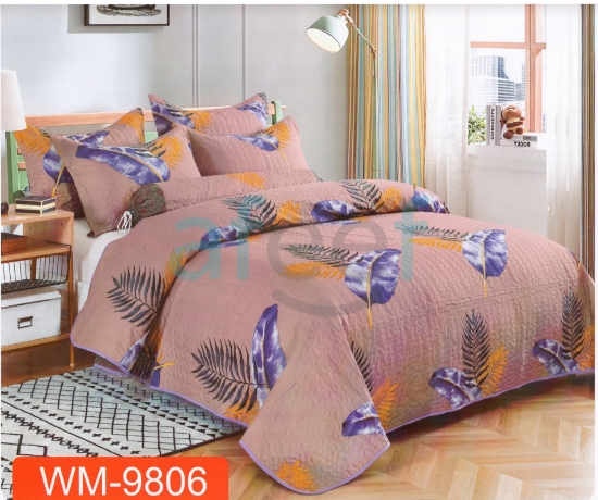 Picture of Stylish Single Bed Printed Bed Spread (WM-9806)