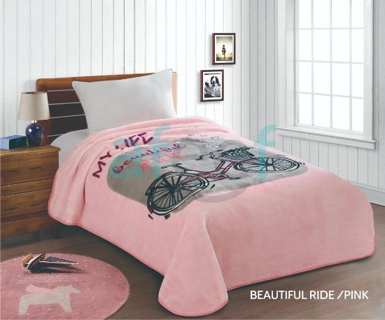 Picture of CANNON Children Blankets 160 x 220 cm (Beautiful Ride/Pink)